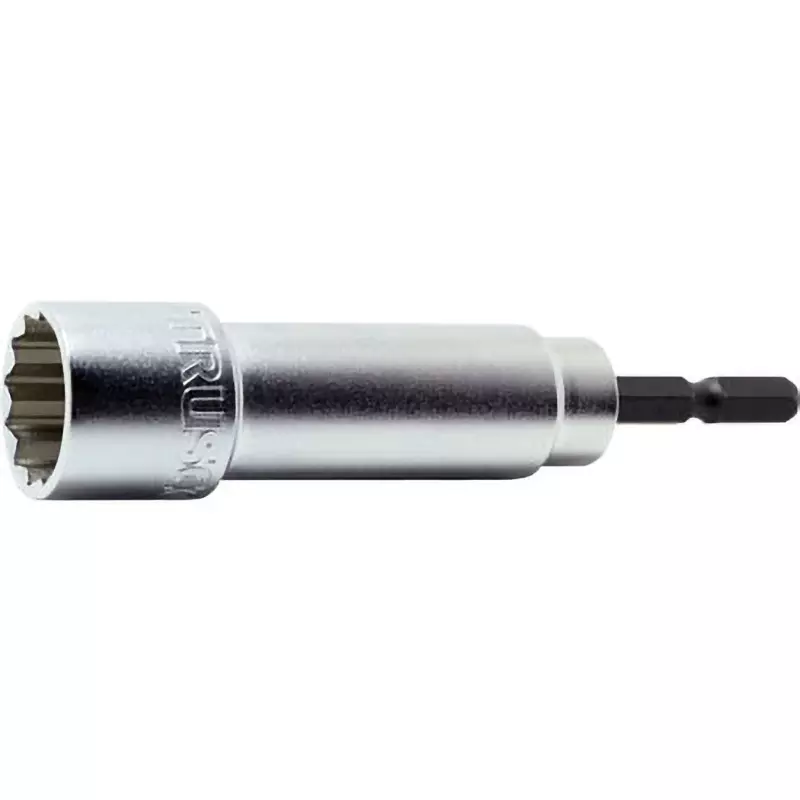 TRUSCO 12 Square Socket 6.35 mm Shaft Length, TEF-17WH