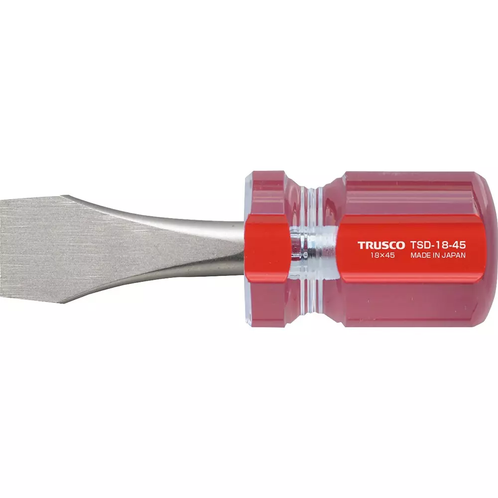 TRUSCO Faucet Screwdriver 45 mm Shaft Length, TSD-18-45