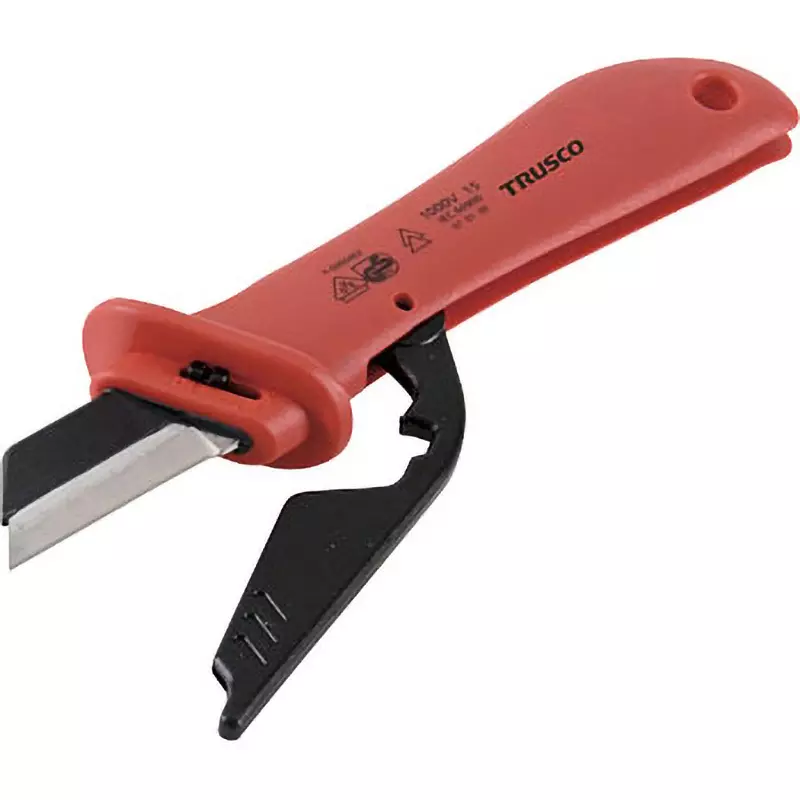 TRUSCO Insulated Electrical Knife 180 mm Overall Length, TZEN-180