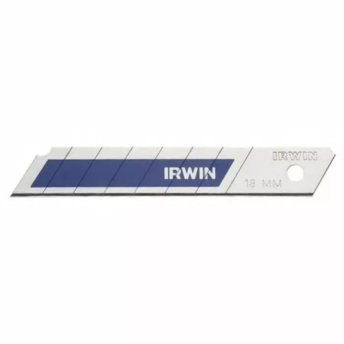 Irwin Flat Snap-off Blade 18 mm, 50 per Package, 10507104