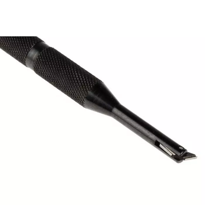 Noga Deburring Tool, 10 mm Capacity, HSS Blade