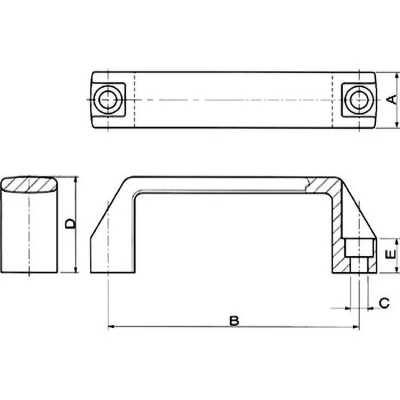 monotaro-handle-grip-with-dimensions-a-mm-280-for-industrial-and-daily-use-applications-mhg-179-bk