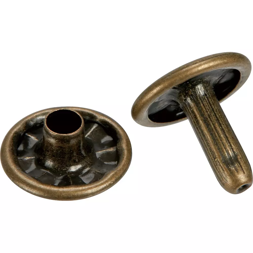 TRUSCO Oversized Riveted Gold Bronze Color, P-THP-TCBG (Pack of 20 Pcs)