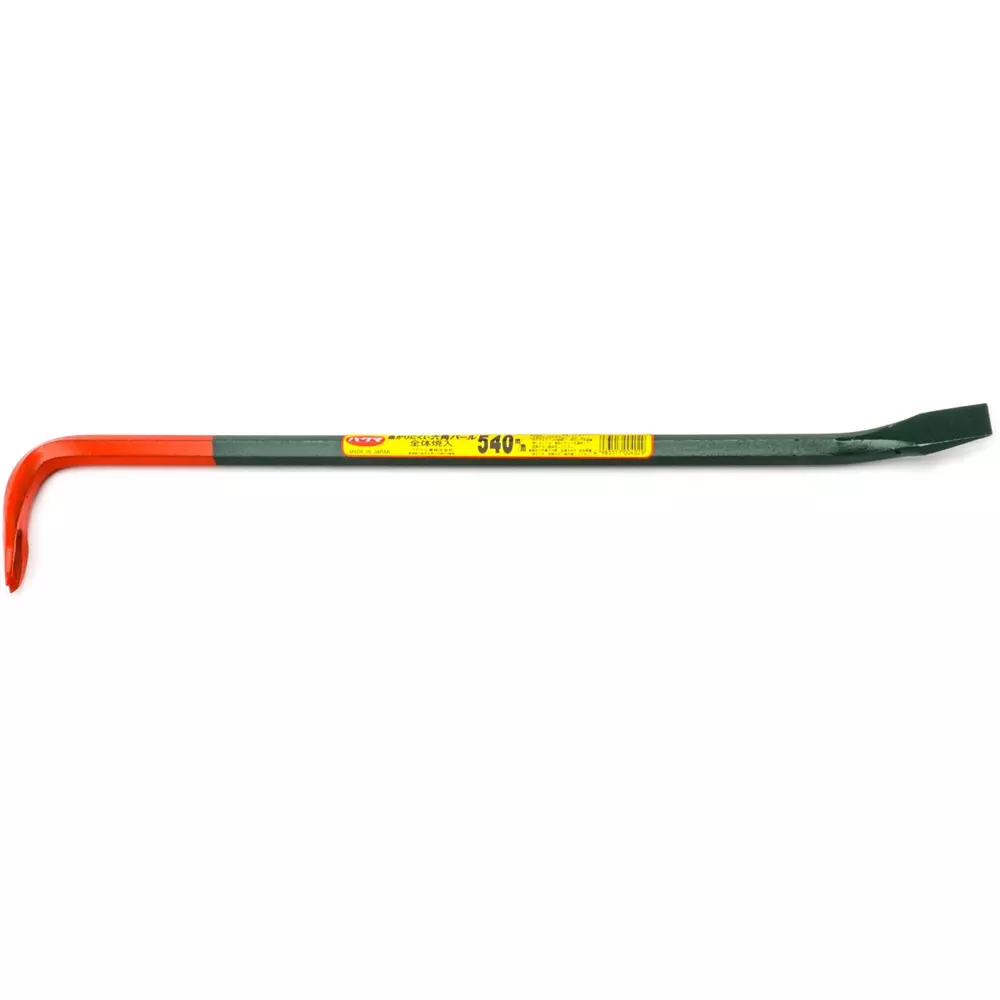Bakuma Industries Hexagon L-Shaped Crowbar 540 mm Overall Length, 540mm