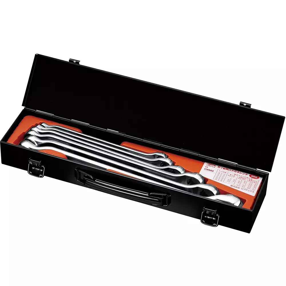 Lobster (Lobtex) Double Box End Wrench Set, OWMM (Pack of 6 Pcs)