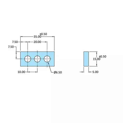 STEEL-SMITH Shimpacks 4015-9 Series 5.00 ±0.10 Dimension