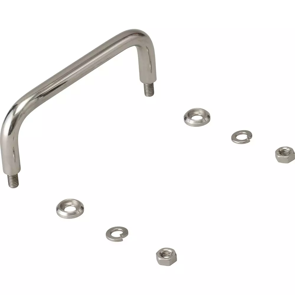 MonotaRO Stainless Steel Handle + Male Screw M6x1 Thread, M-B-3