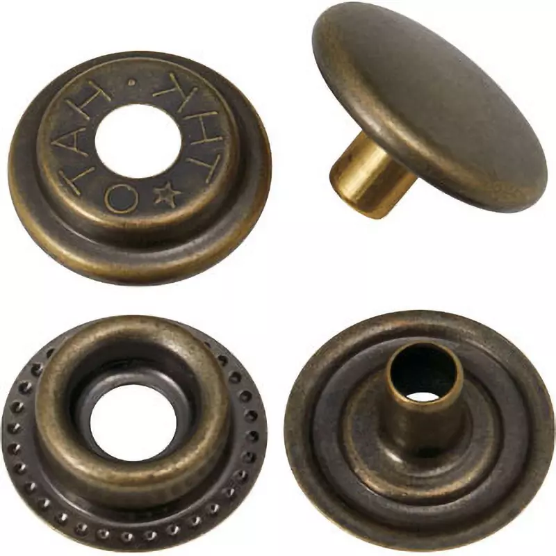TRUSCO Eyelet Button, P-THB15-GBM (Pack of 10 Pcs)