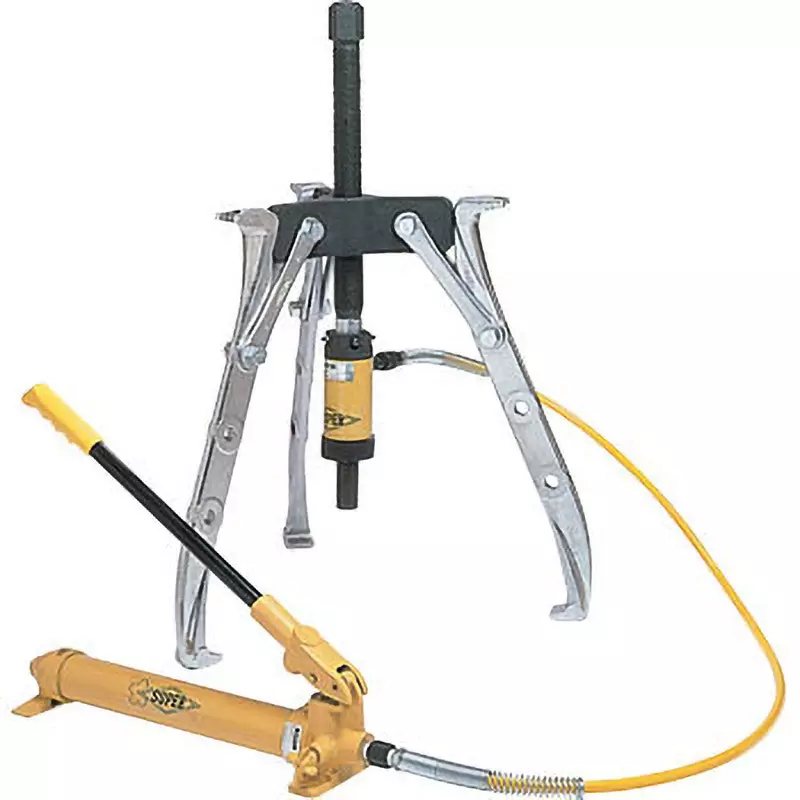 Super Tool 3-Nail Hydraulic Puller Set 100 kN Maximum Load, GTP10