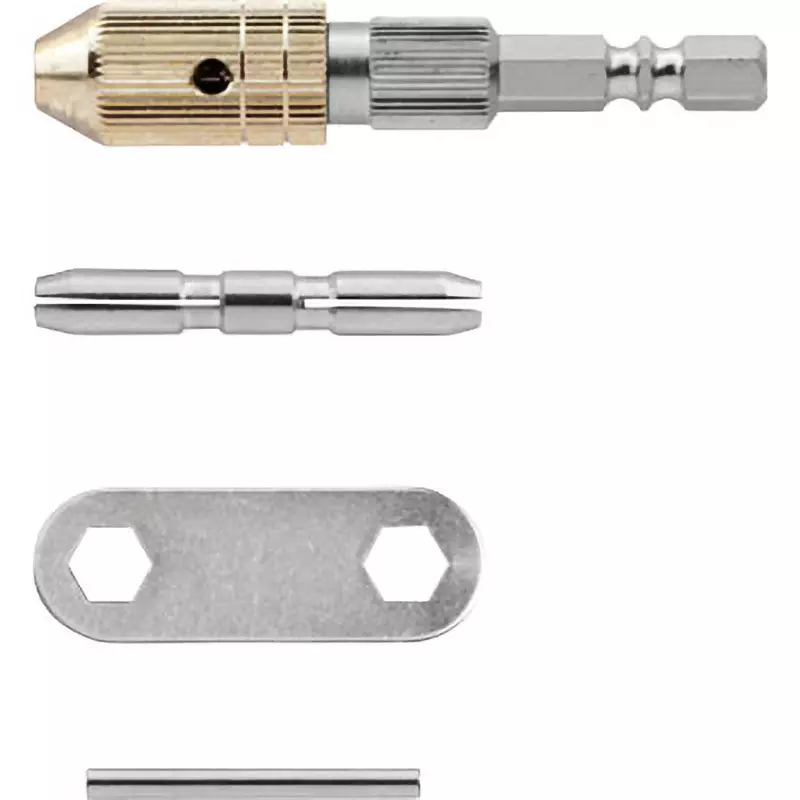 TRUSCO Electric Precision Drill Chuck 65 mm Overall Length, TDPV3.2