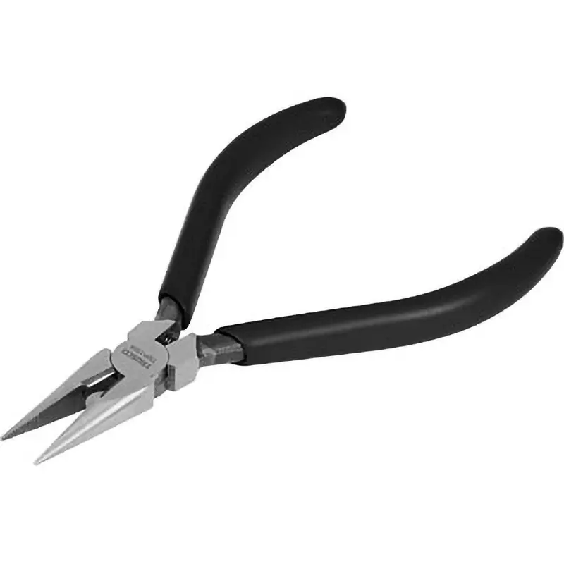 TRUSCO Miniature Needle Nose Plier 112 mm Overall Length, TMP-110G