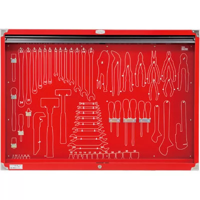 TONE Service Board with Shutter 1086x124x772 mm, C635B