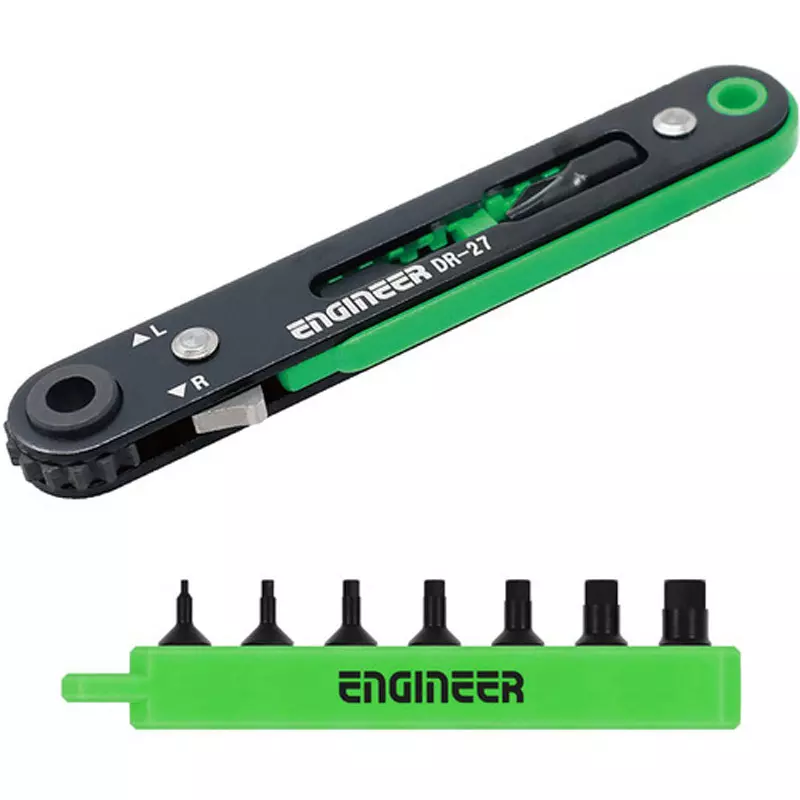 Engineer Ultra-Thin Ratchet Set 103 mm Overall Length, DR-272