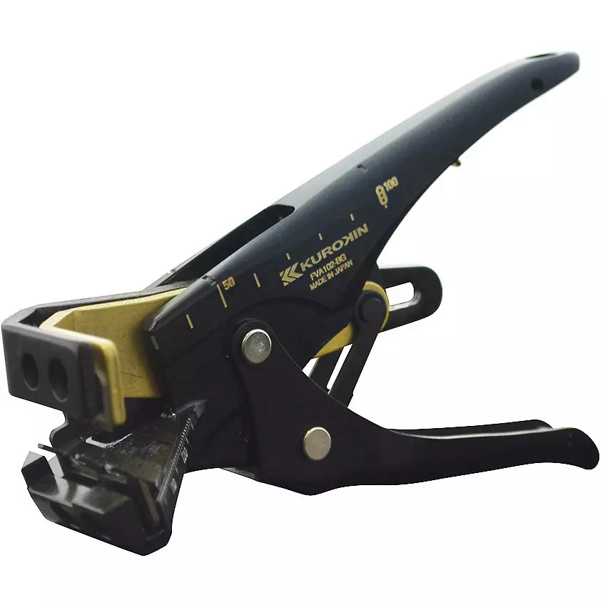 FUJIYA Va Wire Stripper Black Gold Color, FVA102-BG