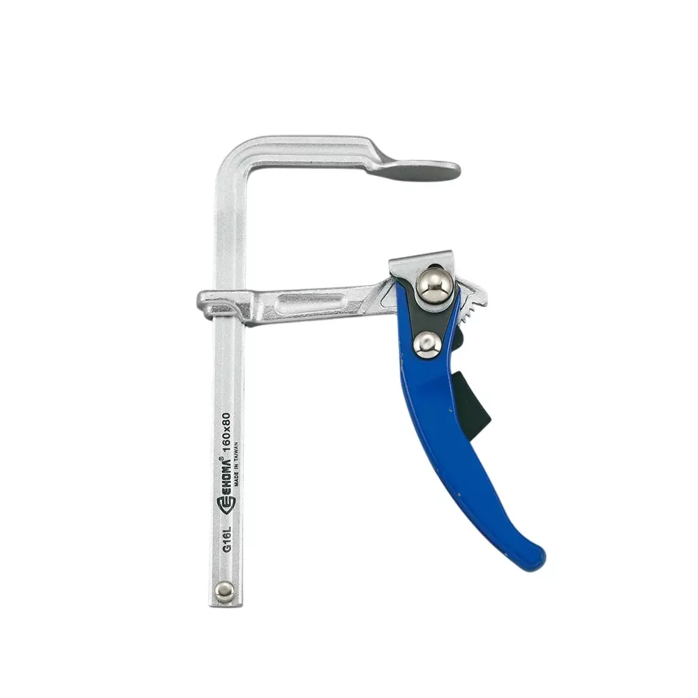 TRUSCO Ratchet Lever Type Clamp 337 mm Overall Length, G-25L