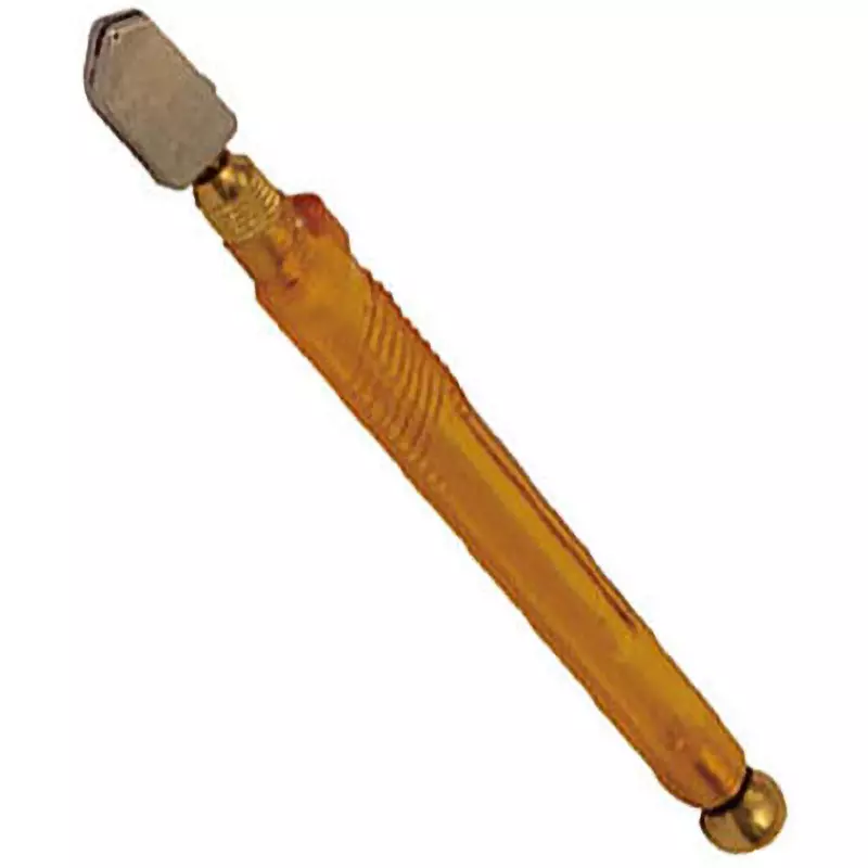 TRUSCO Glass Cutter Oil Injection Type 179 mm Overall Length, TGCO-4