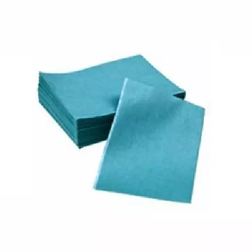 Blue-Point 25x35 cm Industrial Paper Green Color Cellulose and Polyethylene Body for Cleaning Off Oil And Residue From Tools, BPAP2 (Pack of 300)