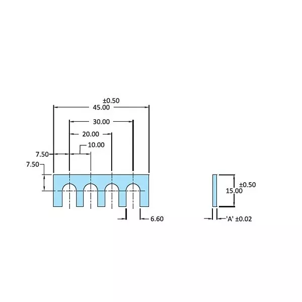 STEEL-SMITH Shimpacks 4515-6.6 Series 0.20 ±0.02 Dimension