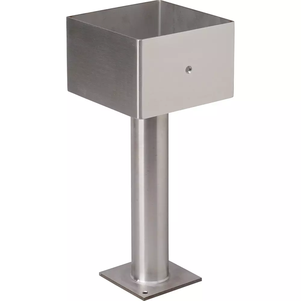 MonotaRO Stainless Steel Column Base Hardware 80 mm, 43303139