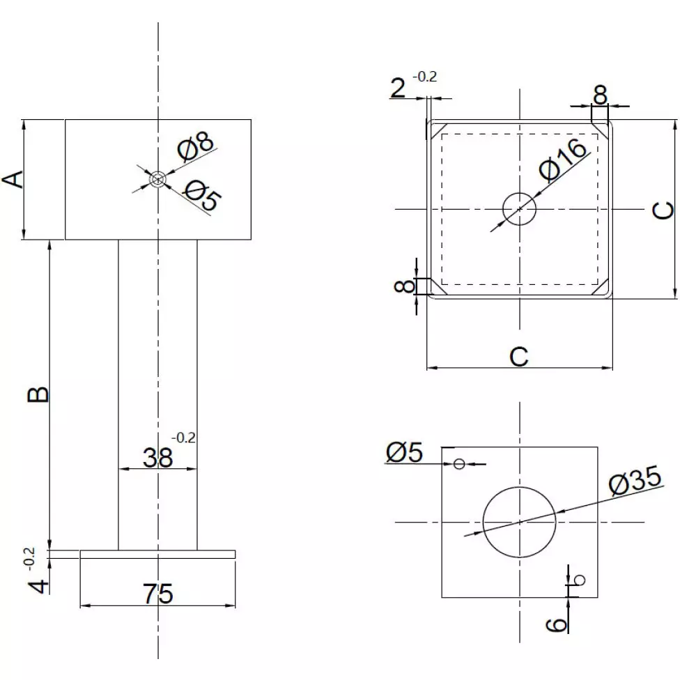 monotaro-stainless-steel-column-base-hardware-80-mm-43303139