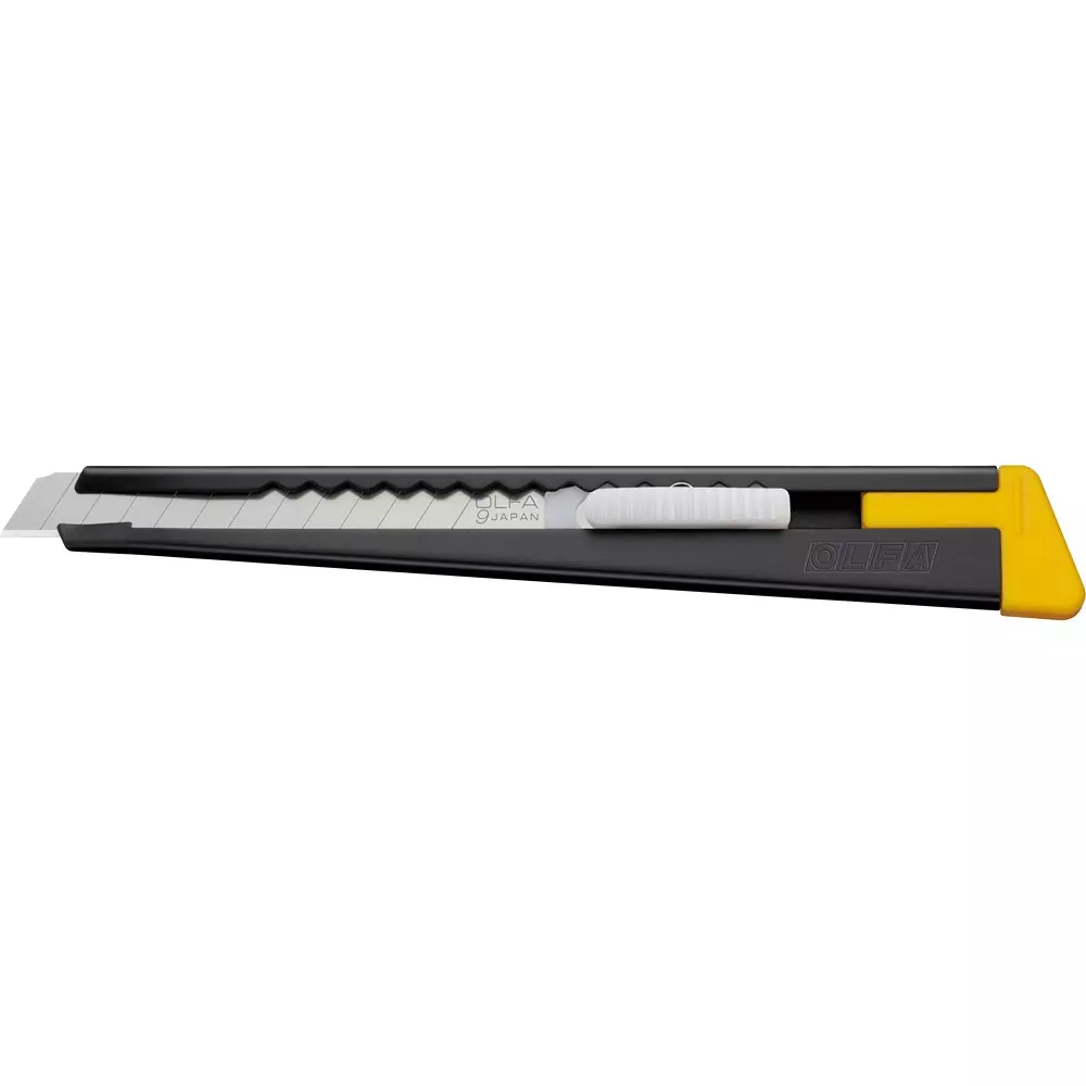 OLFA Utility Cutter Knife Black Color, 2BS