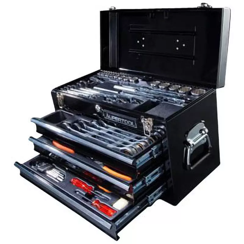 Super Tool Deluxe Tool Set, S7000DX (Pack of 62 Pcs)