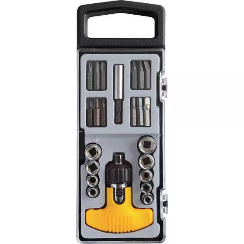 TRUSCO Ttype Ratchet Driver Tools Set, TRD-22S