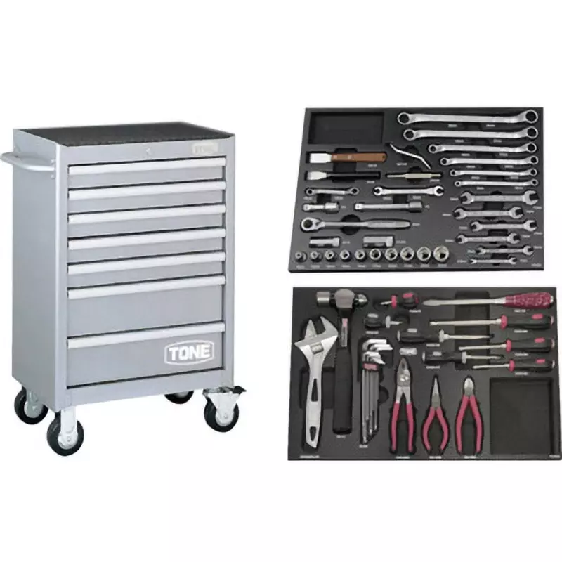 tone-tool-cabinet-set-for-maintenance-carbon-fiber-tray-127-sq-m-56-pcs-set-tca412sv-56-pcs-set