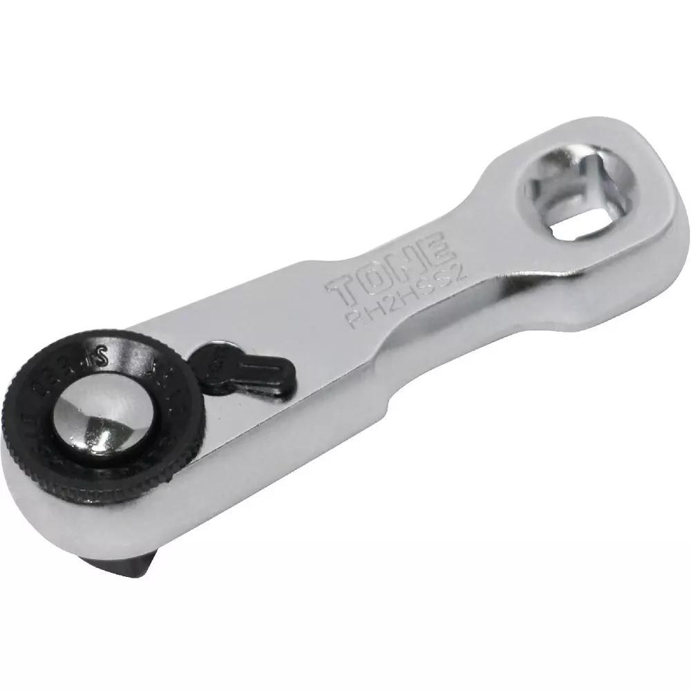 TONE Stubby Ratchet Handle 6.35 mm Square Drive, RH2HSS2