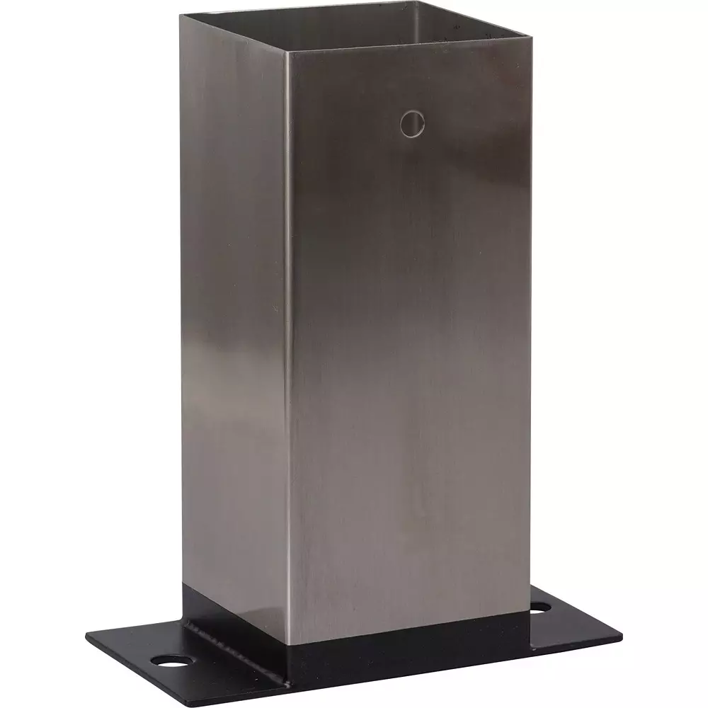 MonotaRO Stainless Steel Column Base Hardware Box Type, 100