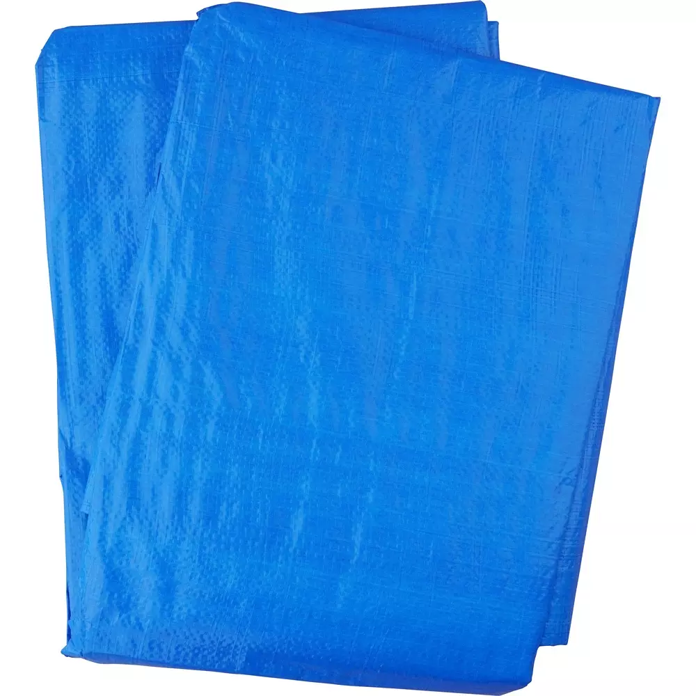 MonotaRO Blue Tarp # 3000 Folding type 2.7x4.5 m Nominal Dimension, 2.7x4.5