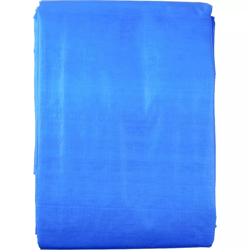 MonotaRO Blue Tarp # 3000 Folding type 3.6x5.4 m Nominal Dimension, 3.6x5.4