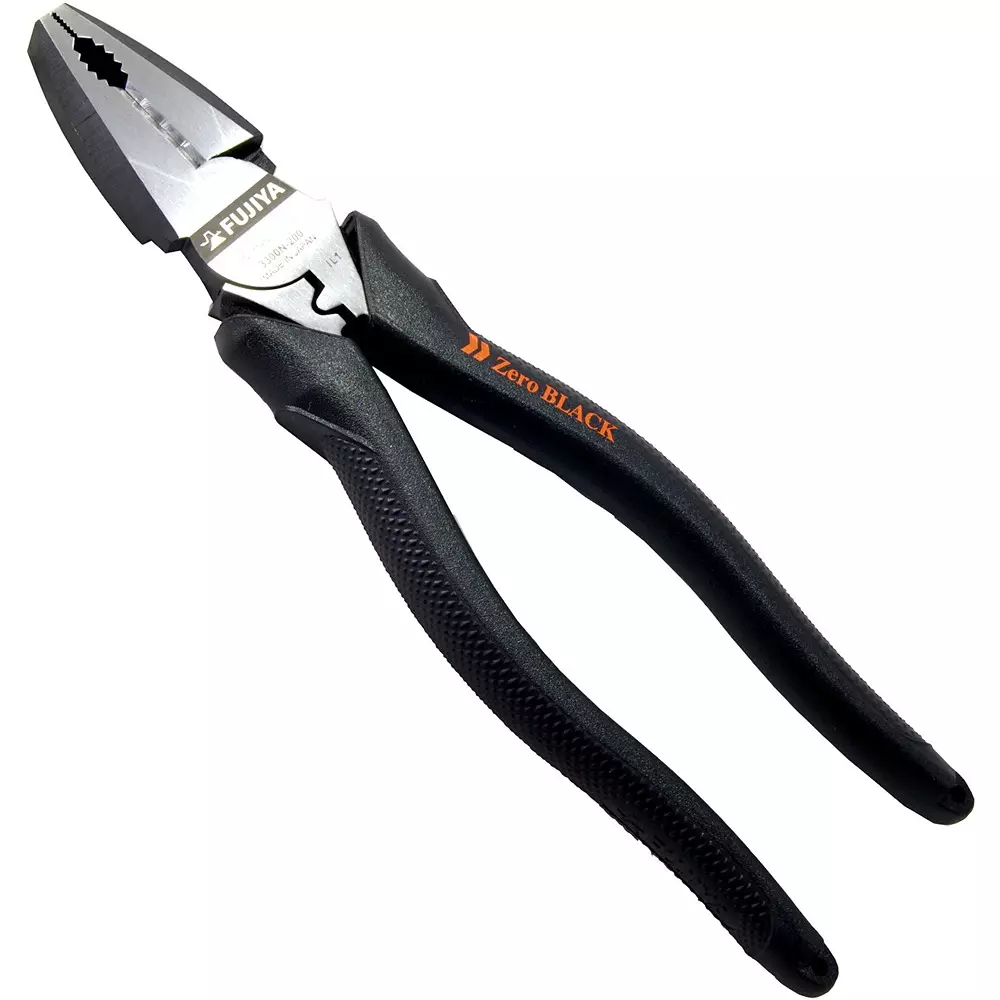 FUJIYA Electric Meister Offset Pliers Zero 202 mm Overall Length, 3300N-200