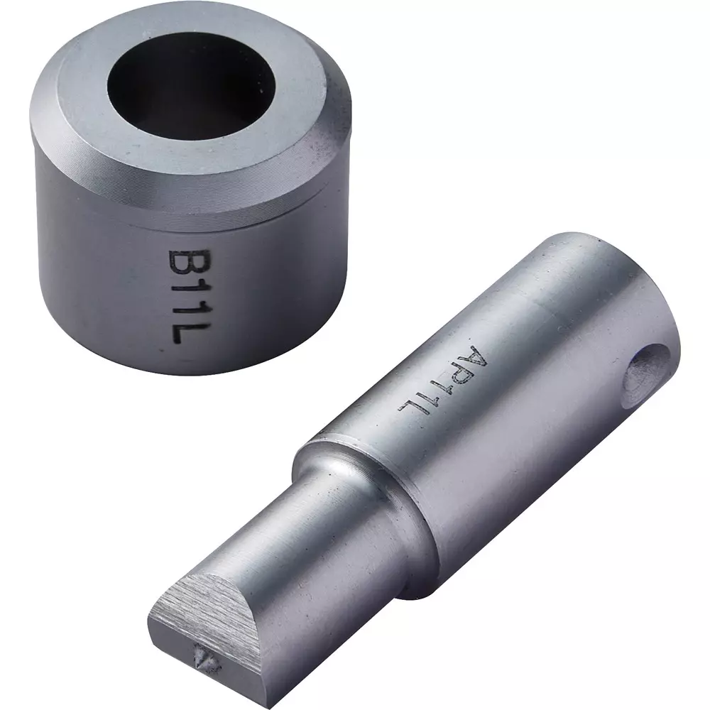 Panasonic Thick Plate Round Hole Die Silver Color, EZ9XAP11