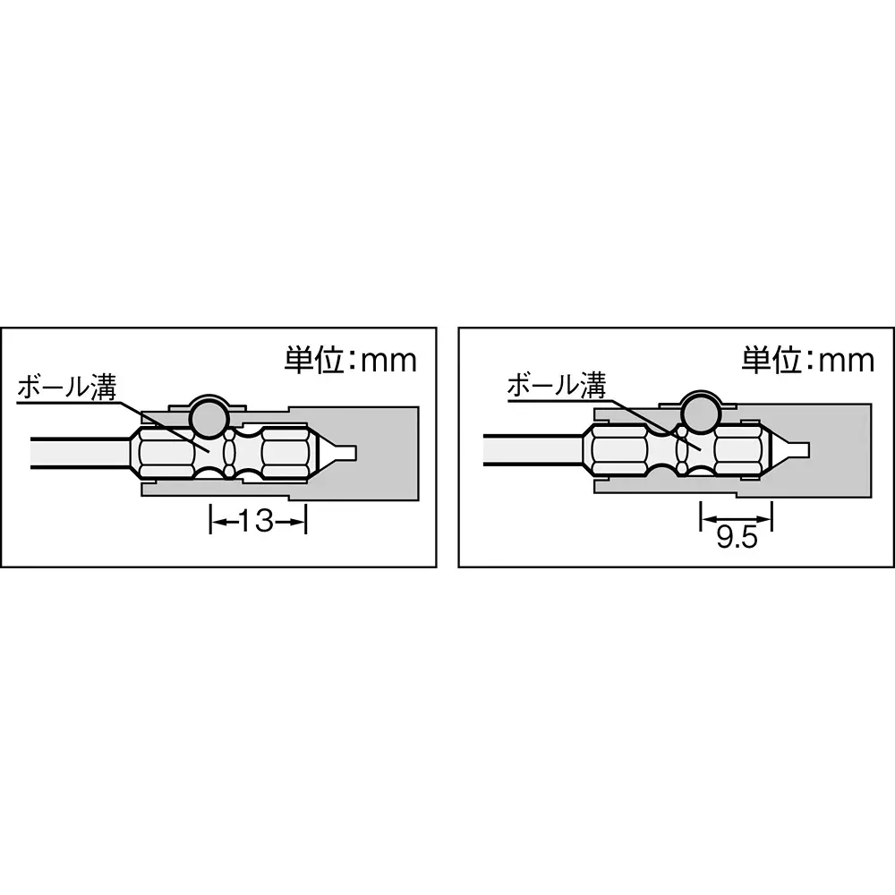 trusco-bit-with-double-retaining-grooves-magnetic-twb16-2150