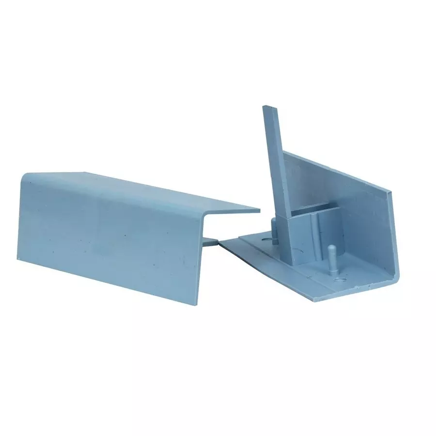 Pranjal Engineers One Way Corner Cover L-shape PVC for 20 mm for Assembling and Reinforcing PIR Air Duct Systems (Pack of 1000 Pcs)
