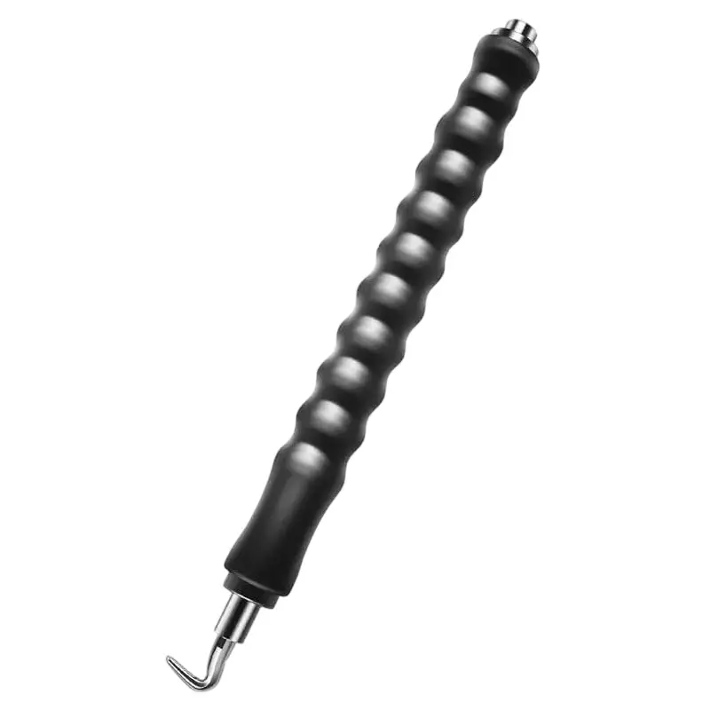 GENERIC Fast Hook Wire Rebar Tie Twister Black High Carbon Steel & Rubber 300 mm Length for Home & Professional