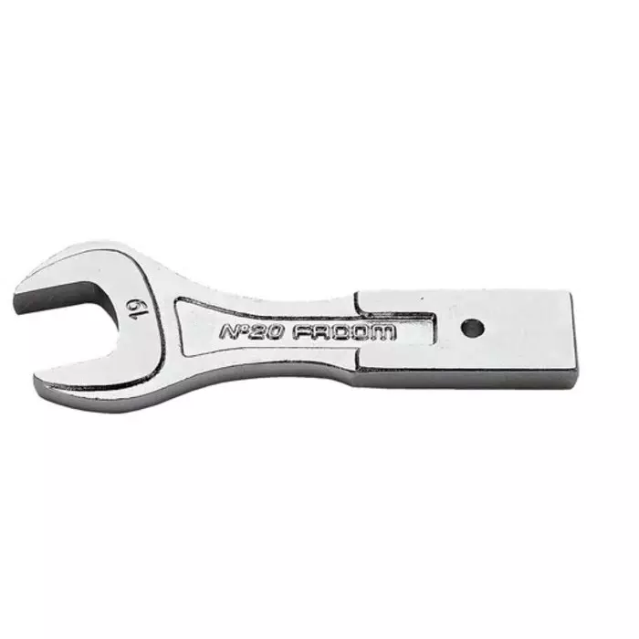 Facom 20 Series Open end insert, 12 mm, 12 x 7mm Insert, 20.12
