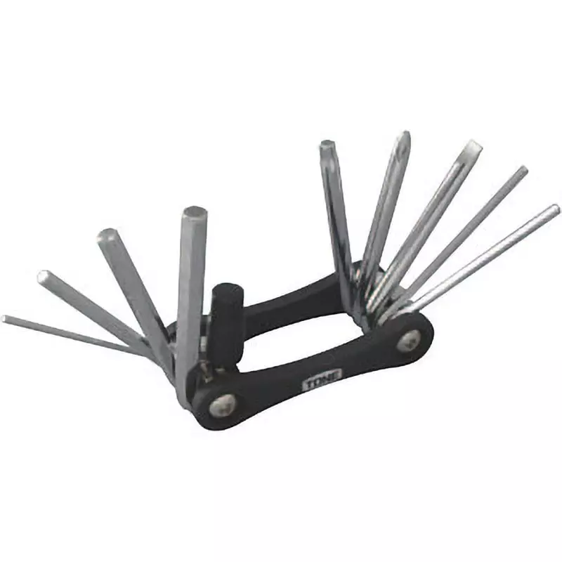TONE Multi Tools (Hexagon) 2 / 2.5 / 3/4/5/6 / 8 mm, Plus, Minus, Hex Lobe (T25), CMT10