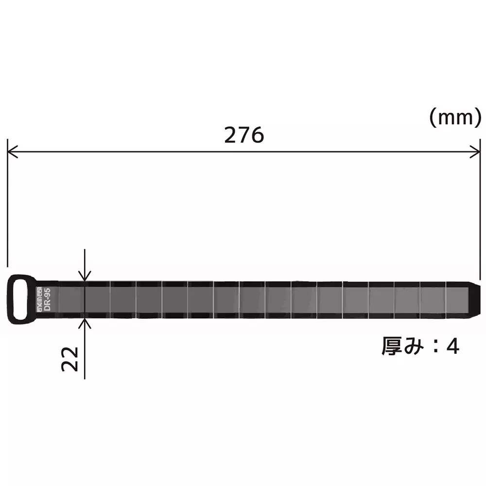 engineer-mag-band-276-mm-overall-length-dr-95p