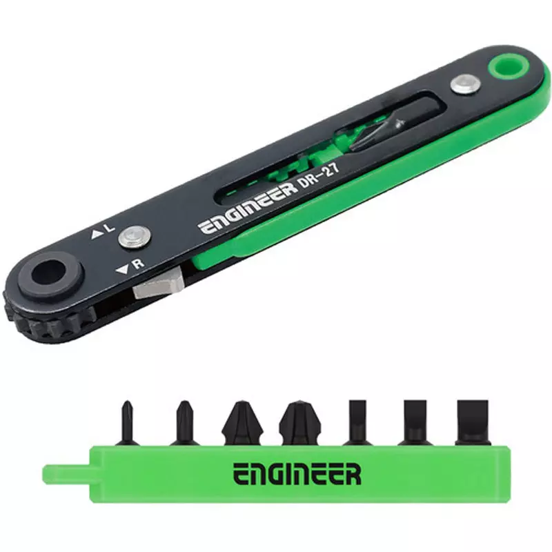 Engineer Ultra-Thin Ratchet Set 103 mm Overall Length, DR-271