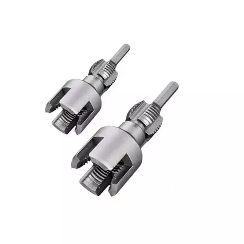 GENERIC Pipe Threading Tool Set 12.7 & 19.5 mm (1/2 Inch & 3/4 Inch) for PVC, Plastic Pipes (2 Pcs Set)