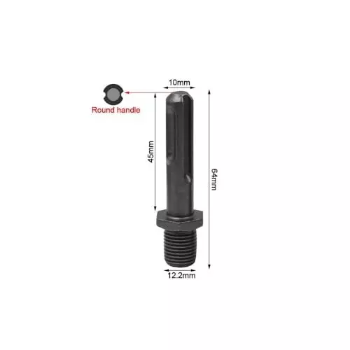 generic-conversion-joint-connecting-rod-sleeve-steel-635-mm-14-inch-hex-shank-952-mm-38-inch-thread-3x5-pcs