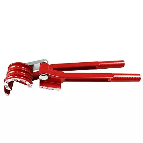 YADAV Tube Bender Tool 0 to 180° for 6 mm, 8 mm, 10 mm Copper Tubes