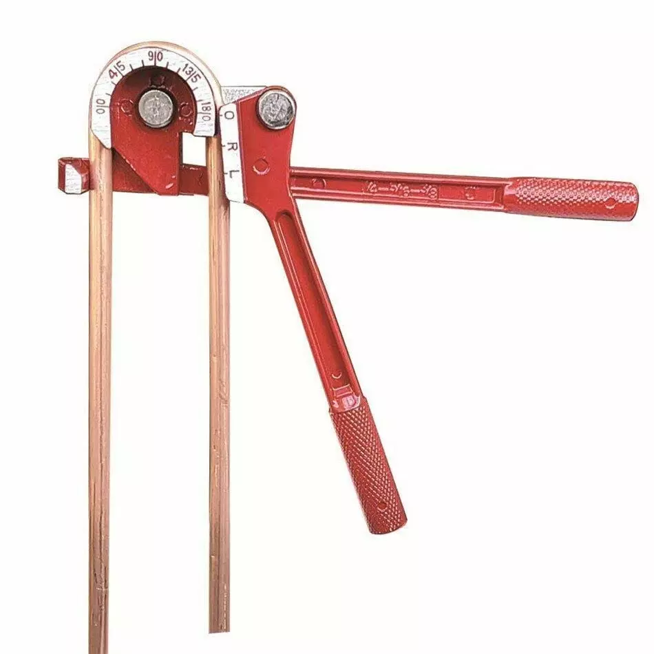 YADAV Tube Bender Tool 0 to 180° for 6 mm, 8 mm, 10 mm Copper Tubes