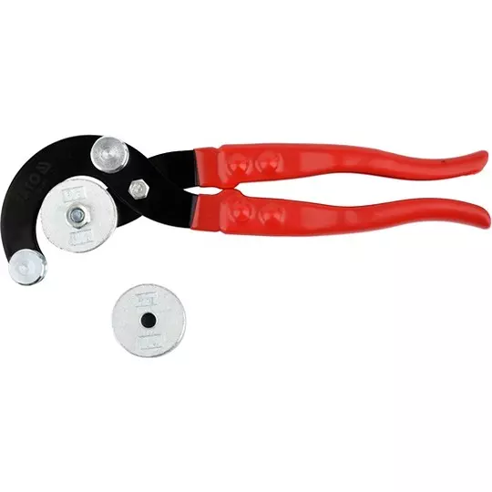 Yato Tubing Pipe Bending Tool 255 mm Length and 25 mm Conduit Bend Radius for Brake Lines, YT-08144