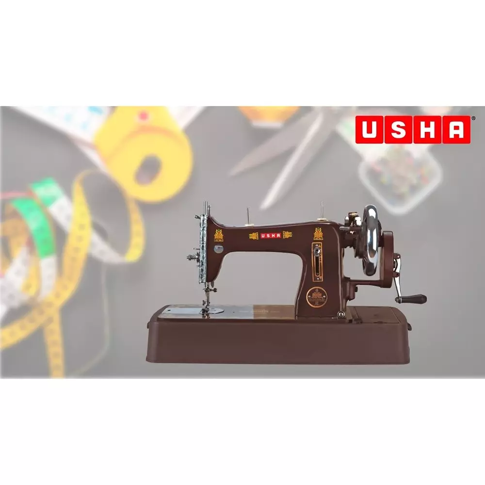 usha-bandhan-dlx-manual-sewing-machine-with-cover-straight-stitch-closed-type-shuttle-race-brown