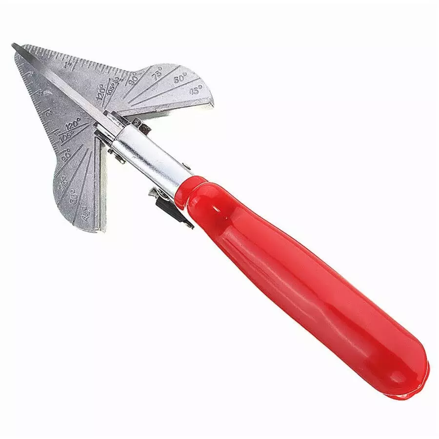 YADAV Multi-Angle Mitre Shear Cutter Adjustable Trim Cutter 45 to 135° for Plastic & PVC Cutting