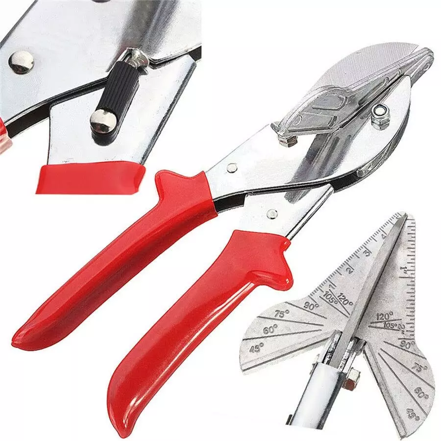 YADAV Multi-Angle Mitre Shear Cutter Adjustable Trim Cutter 45 to 135° for Plastic & PVC Cutting