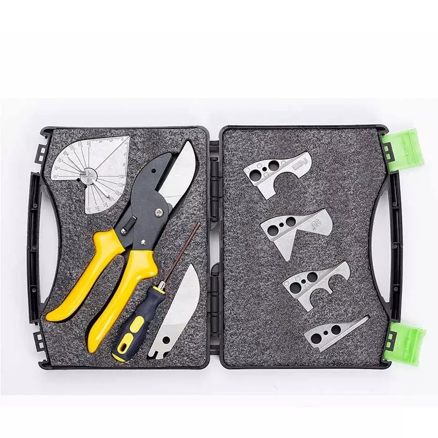 DY TOOLS 5 In 1 Multi Purpose Miter Shear 45-135° Angle 45 mm Range for Angular Cutting (Pack of 8)